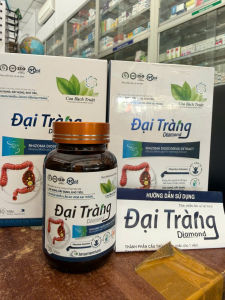 Đại Tràng Diamond hộp 30 viên dùng cho người bị viêm đại tràng đau bụng khó tiêu đi ngoài nhiều lần.