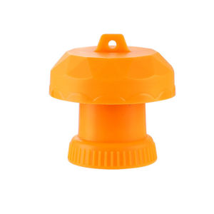 1Pc Fruit Fly Trap Killer Plastic Geel Drosophila Val Fly Catcher Pest Insect Control Voor Home Farm Orchard 6*6*2 Cm