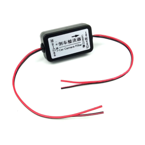12V cho DC Cục tiếp nguồn điện tụ CHỈNH LƯU cho quan sát phía sau xe ô tô Camera dự phòng tự động xe loại bỏ sự can thiệp connec