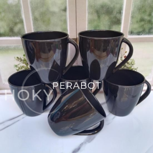 12 PCS CANGKIR MELAMIN TEBAL MODEL BULAT CANGKIR KOPI TERLARIS