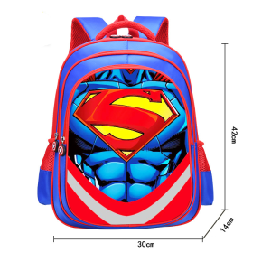 Balo học sinh hoạt hình 3D dễ thương siêu nhẹ 3 NGĂN rộng lớn dành cho các bé cấp 1 TX00309 - Hàng QC