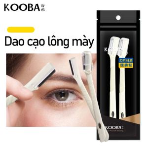 KOOBA Dao cạo lông mày Dao tỉa lông mày dụng cụ trang điểm tông đơ lông mày tông đơ cắt tóc an toàn và tiện lợi hơn