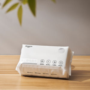 Ecoco Disposable Mop Electrostatic Dust Removal Large Pad 360 Degrees Rotation Flat Mop