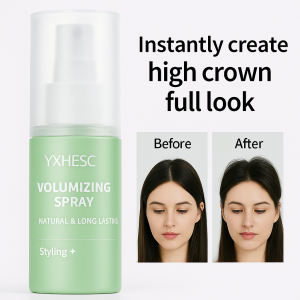 Create a fluffy feeling all seasons for adult women with high head styling spray fluffy water artifact