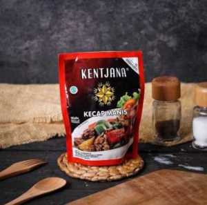 Kecap Kentjana - Kemasan Refill Standing Pouch 220 ml