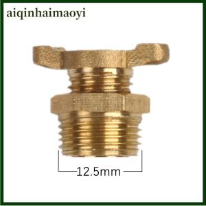 aiqinhaimaoyi 1 4 3 8 1 2 Brass Drain Valve Air Compressor Drain Valve For Air Compressor Tank Replacement Part