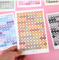 GaLiCiCi Letter Number Stickers Waterproof Cute Alphabet Sticker for DIY Keyboard Photo Decoration. 