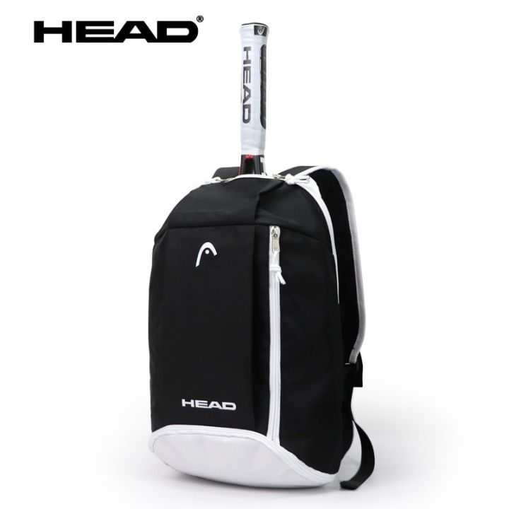Genuine HEAD Tennis Bag Youth 1-2 Tennis Rackets Backpack Child Tennis Badminton Backpack Men Women Kids Teenager Bag Tenis Head
