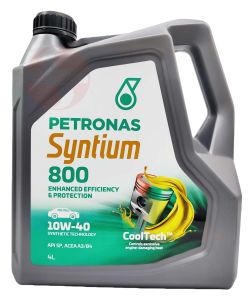 S2U Original Petronas Engine Oil Syntium 800 10W40 Semi Synthetic 4Liter Minyak Hitam Enjin Kereta Proton Perodua Toyota