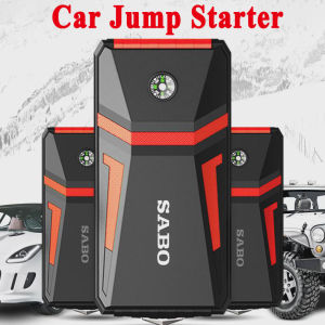 car jump starter for motorcycle car 100000mAh battery charger portable power 2 in 1 usb port  with compass LED