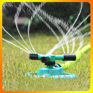 Vòi tưới nước tự động xoay 360 độ tiện lợi chất lượng cao 12 tia nước xịt xa đến 4m