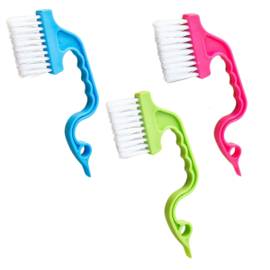 Handheld Elegant Flexible Neck Gaps Cleaning Slot Brush Ergonomic Handle Design Compact Tool For Air Vent Dust Removal