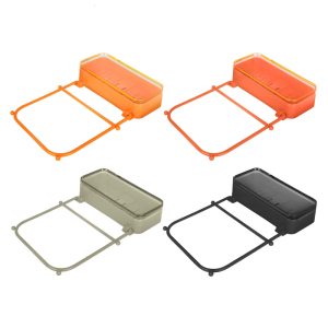 ชั้นวางขยะอ่างพลาสติกสำหรับล่างภายในห้องครัวทนทานพร้อมอุปกรณ์ทำครัวกระเป๋าตาข่ายแบบถอดเปลี่ยนได้50ชิ้นสำหรับผู้ที่ชื่นชอบการทำอาหารที่บ้าน