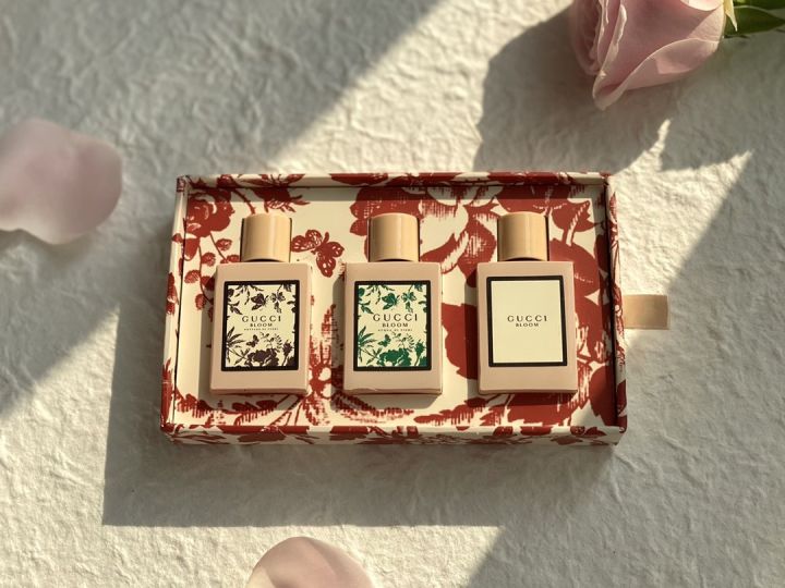 Gucci bloom discount mini perfume set