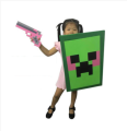 Đồ chơi creeper minecraft. 