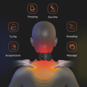 Massager Ergonomic Neck Care Device Medium Weight Intelligent Pulse Massage Inaccurate 6 Techniques