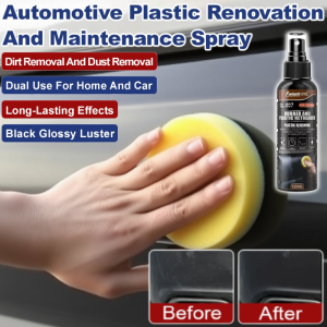 Car Plastic Interior Renovation Spray Automotive Instrument Panel Cleaning Dust Decontamination Agent Plastic Restorer Spray