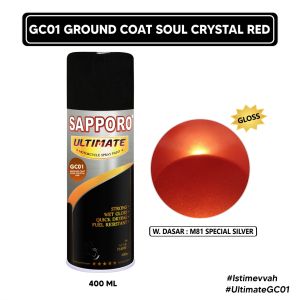 Sapporo Ultimate GC01 Ground Coat / Cat Spray Semprot Terbaik