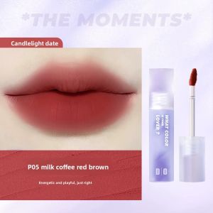 Velvet Clay Lip Mousse DO Ube Clay Lip Stick Soft Color Long-Lasting Matte Fit All Occasions