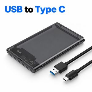 FLYING 5 6 Gbps HDD Enclosure 2.5 Inch USB3.0 External HDD Case Portable External Drive