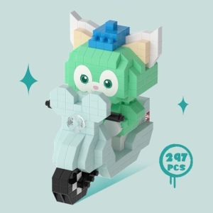 Harga Grosir - Building Blocks Motif Karakter / Cute 3D Puzzle Toy Brick / Mainan Edukasi DIY Anak/ Mainan Balok Susun Edukatif