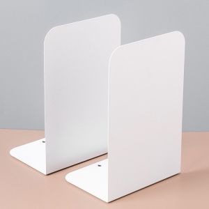 Bookends Stand Desktop Bookshelf Decorative Storage Rack Holder School Office  Bookend Accessories