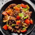 Nihon Shokken Kuro Goma Iri Black Pepper Steak Sauce 210g | Made in Japan. 