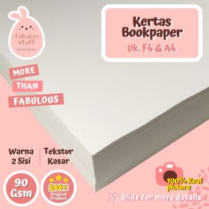(ISI 10) Kertas Paperbook 90 gsm A4 F4