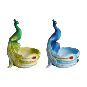 Ceramic Fleshy Pot Planter Peafowl Shape Window Box Cactuses Container Gift for Mom Bedroom Desk Decoration