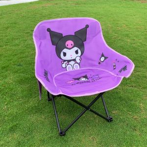 Christmas Gift Halloween Sanrio Folding Backrest Chair Hello Kitty Kawaii My Melody In-Vehicle Portable Outdoors Travel Camp Beach Go Fishing Chair New