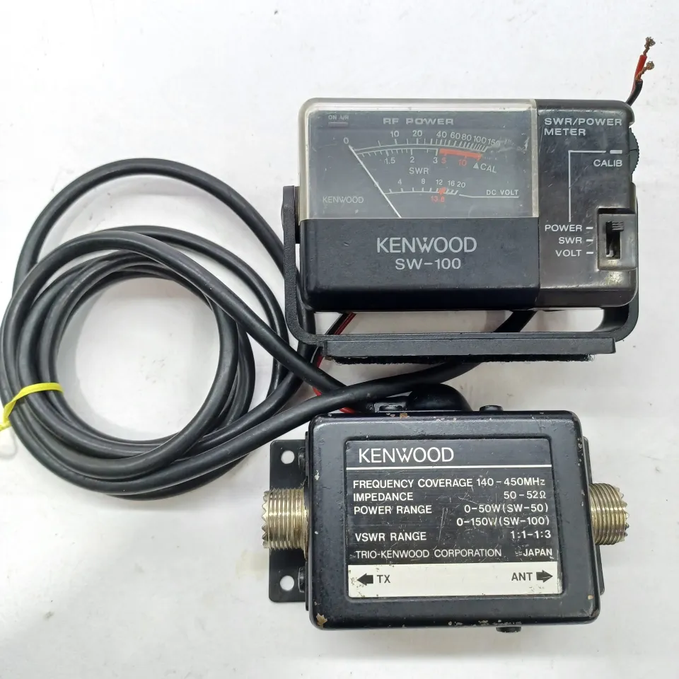 ケンウッドSWR-POWAR-VOLT計  SW-50 ケンウッドSWR-POWAR-VOLT計 SW-50 Color