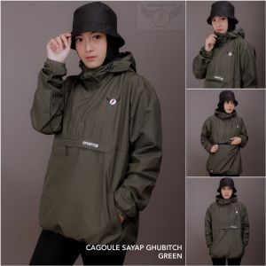 Jaket Pria Cagoule Sayap Kubus Taslan Waterfroof Pria Terlaris