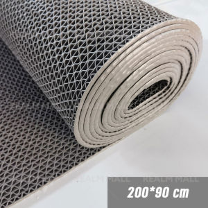 REALM แผ่นยางกันลื่น แผ่นกันลื่นห้องน้ำ แผ่นกันลื่น พรมกันลื่น bathroom antislip mat ยาว1m/2m/5m/10m กว้าง90cm วัสดุPVC กันลื่น เท้าสัมผัสสบาย