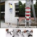 CHUANGCHAO Telescopic foldable Ladder folding aluminum ladder,multi-function domestic ladders and industric. 