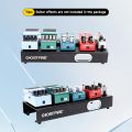 Ghost Fire Guitar Pedal Board Ultrathin Aluminum Effect Pedalboard with Carry Bag U series (UP-01 Deluxe suit). 
