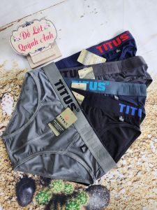 QUẦN LÓT NAM - QUẦN SỊP NAM COTTON TITUS CO GIÃN THOÁNG KHÍ (801) Size :40 - 90Kg - Đồ Lót Quỳnh Anh
