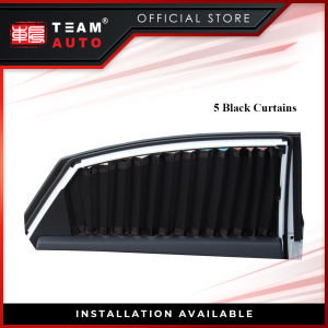 TeamAutoCare TAC40352 Car Privacy Track-type Sunshade Curtains