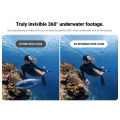 Insta360 X5 Invisible Dive Case for Insta 360 X5 Waterproof Casing Dive Housing Action Cam JPC KEMANG GARANSI RESMI. 