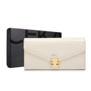 CEKA Dompet Wanita Panjang Wallet Croco - Anita Long Wallet