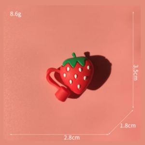 🔥Cadia👍 Dustproof Silicone Straws Cover Creative Cute Silicone Environmental Protection Straw Plug Straw