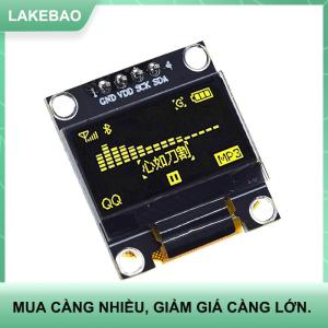 【LAKEBAO】 Tự làm người dùng 0.96 inch OLED ssd1306 Trắng Xanh Vàng 128x64 IIC I2C nối tiếp mô-đun hiển thị 12864 LCD bảng màn hình