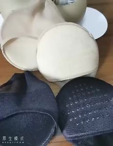 [Free Shipping] Forefoot Cushion Half-Socks Invisible Sandal Socks For Women Half-Foot Pads Non-Slip Stockings Thin Lace Socks For High Heels