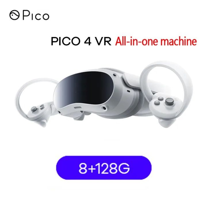 【Official Shipment】 Pico 4 Global Version VR Glasses 3D 4K Display ...