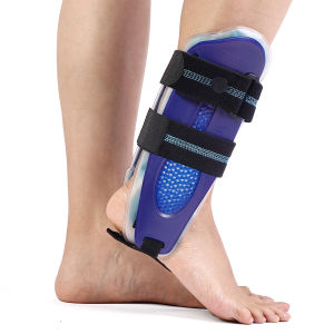 Velpeau Ankle Stabilizer Brace for Sprain Ligament Injury (Grade 1 to 2) Tendonitis Adjustable Stirrup Ankle Support Splint for Women and MenReversible Left & Right FootsOne Size