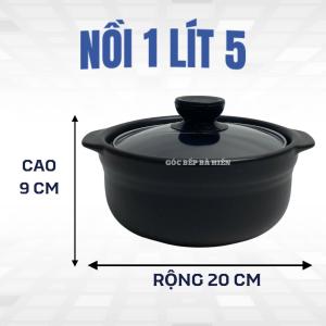 Bộ thố đất dành cho gia đình nồi đất dùng cho nấu nhiều món khác nhau combo thố đất siêu tiết kiệm