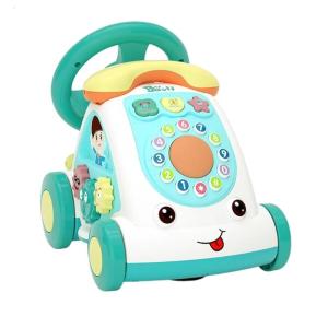 Baby Musical Toy Car Steering Wheel And Telephone For Girls MultiFunctional Educational Gift For 18 Months Old