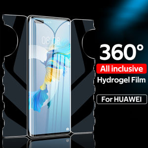 Miếng Dán Hydrogel Phủ Toàn Bộ 360 Miếng Dán Bảo Vệ Màn Hình Cho OPPO Reno6 5Pro Plus 4 3 OPPO FindX2 X3 X3 Pro Bảo Vệ Mềm Không Có Kính