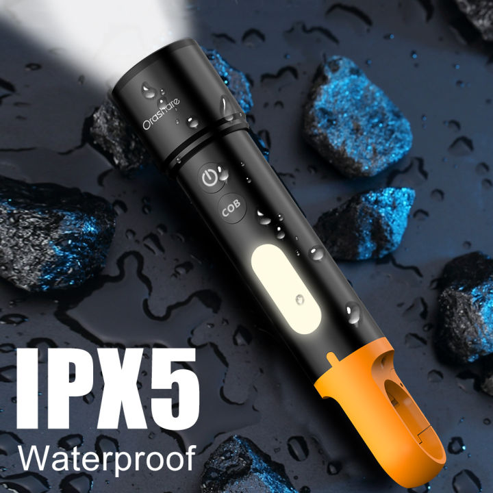 Orashare%20OL03%20Led%20Flashlight%20Type-C%20Rechargeable%20COB%20Super%20Bright%20Torch%20Emergency%20Light%20for%20Hiking%20Camping%20Night%20With%20Buckle%20-%20Image%205