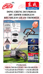DONG CHENG DCYM4013B 2X20V 40V CORDLESS BRUSHLESS GRASS TRIMMER CUTTER EDGER PEMOTONG RUMPUT LAWN MOWER DONGCHENG DCA CWH TOOLS SDN BHD GROUP TRADING DCYM20101 DCYM20131 DCST20131 HEDGE TRIMMER TOTAL P20 TGTLI20018 STC1820 STC1820EPCF GREENWORKS