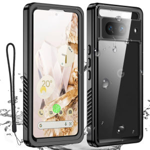 IP68 Waterproof Shockproof Case For Google Pixel 8 Pro 7A 7 Pro Underwater Swimming Phone Luxury Cover Funda Shell Coque